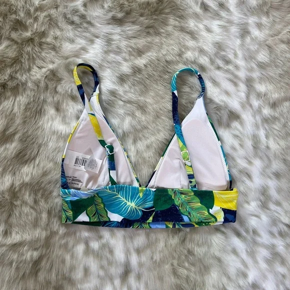 Aerie Women's Longline Triangle Bikini Top - Picture 4 of 6